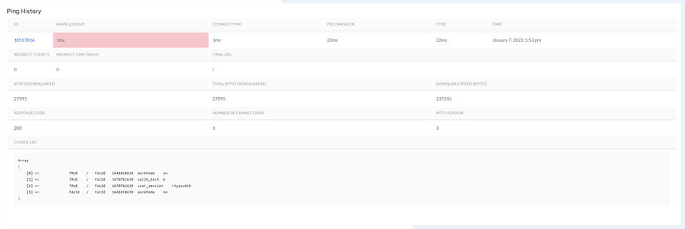 Loadping screenshot 1