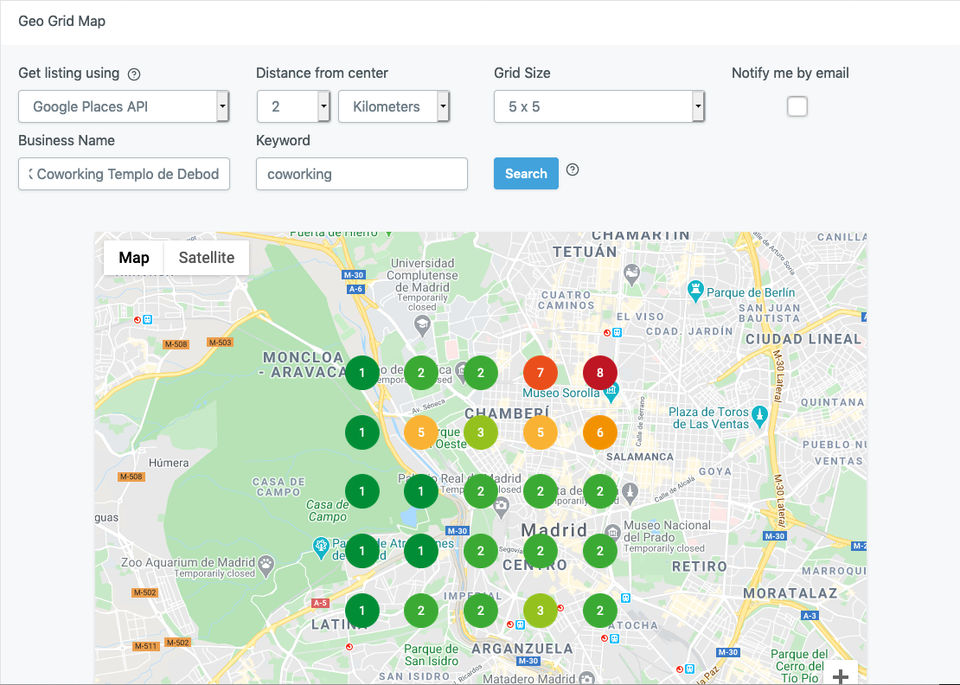 Local Rank Mapper screenshot 3