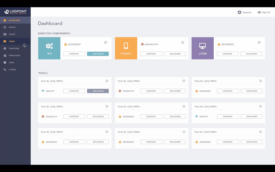 LogPoint screenshot 2
