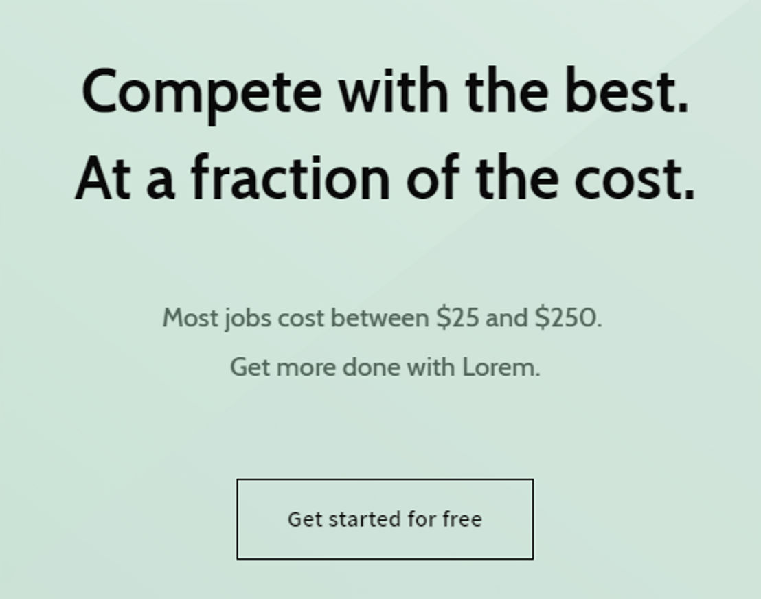 Lorem pricing 1
