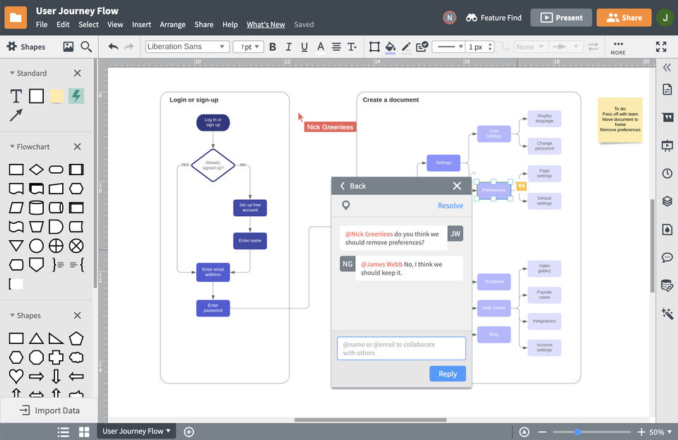 Lucidchart screenshot 4