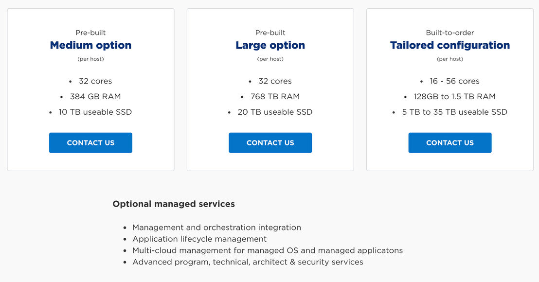 Lumen Edge Private Cloud pricing 1
