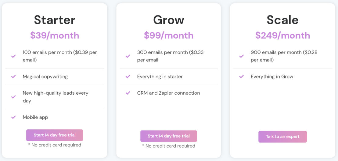 Luna pricing 1