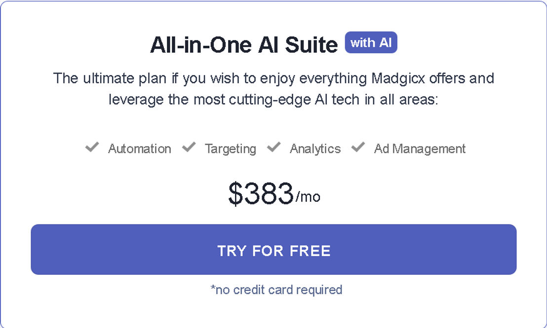 Madgicx screenshot 1