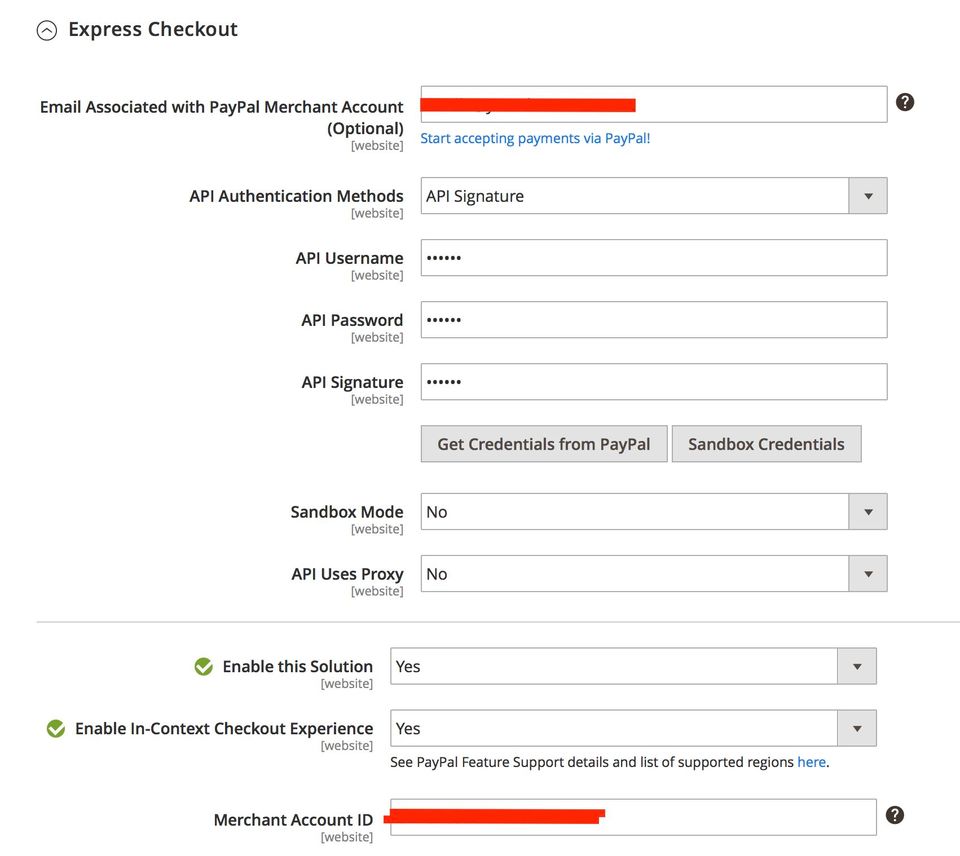 Magento screenshot 2