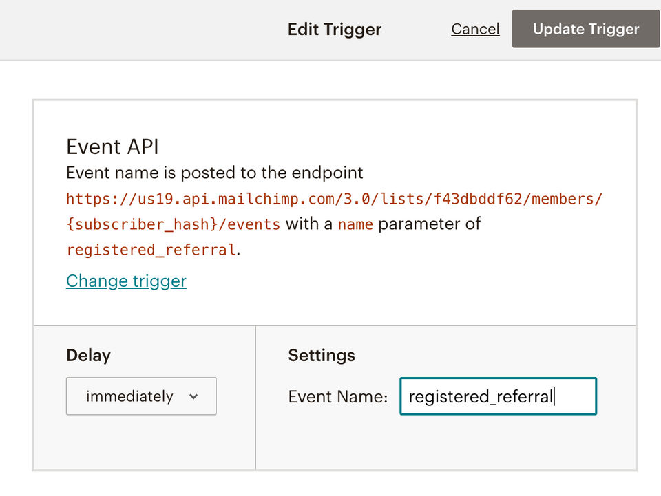 MailChimp screenshot 2