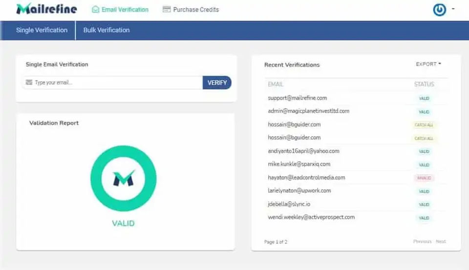 MailRefine screenshot 1