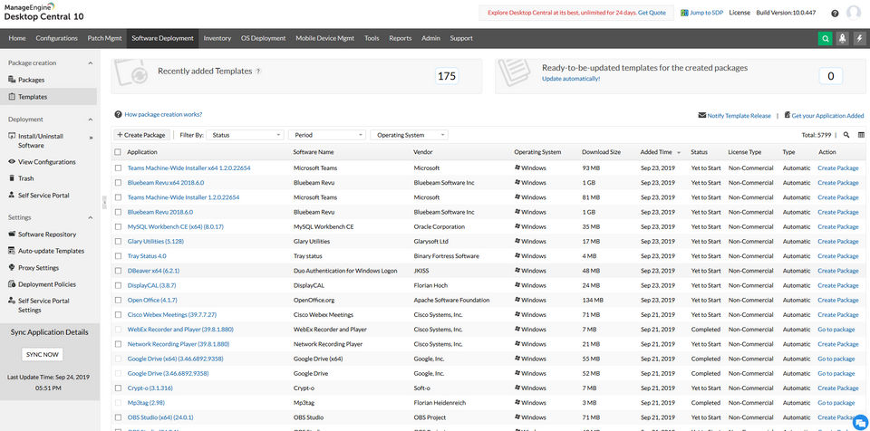 ManageEngine Desktop Central screenshot 1