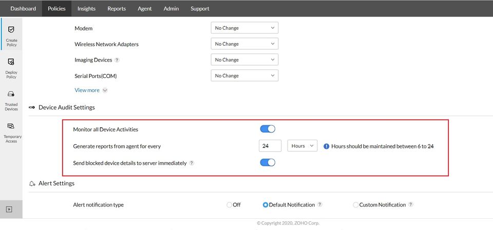 ManageEngine Device Control Plus screenshot 4