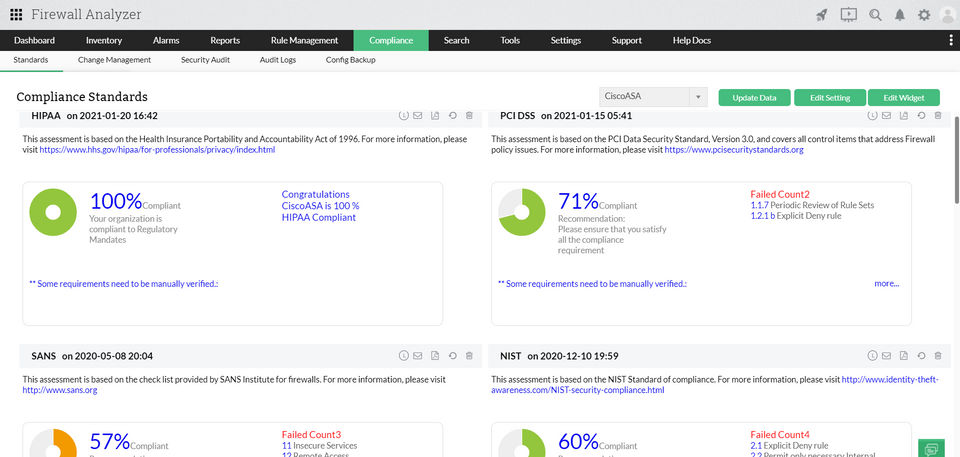 ManageEngine Firewall Analyzer screenshot 2