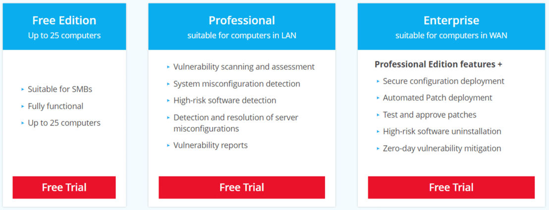 ManageEngine Vulnerability Manager Plus pricing 1