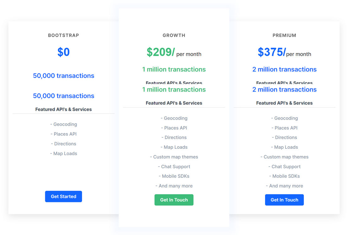 Mappr pricing 2