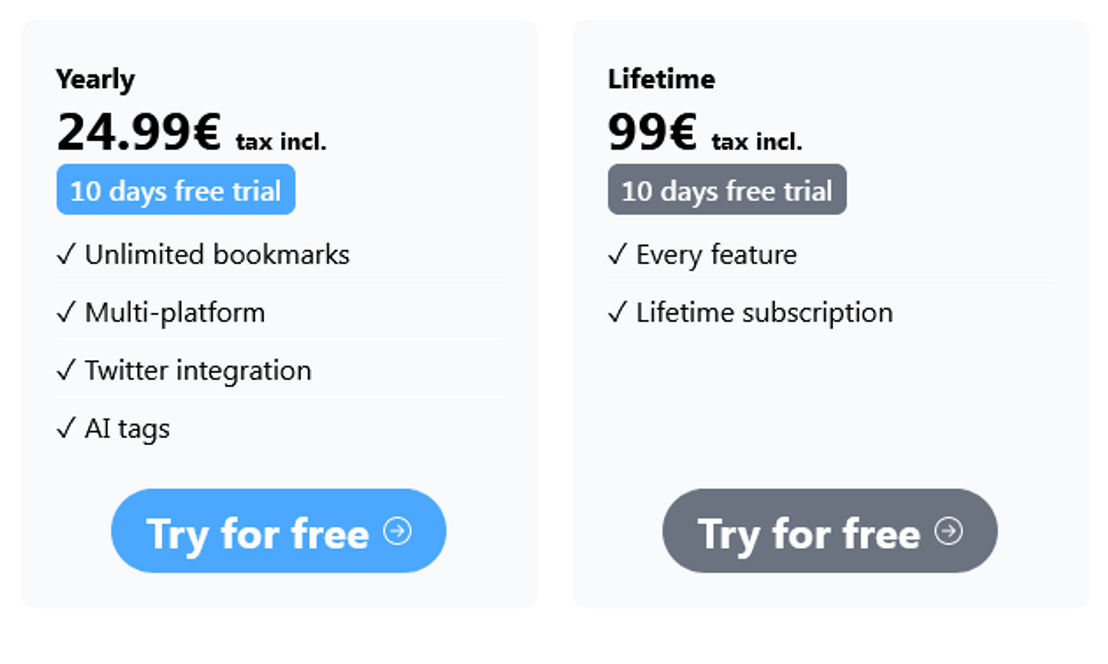 Marklog screenshot 1