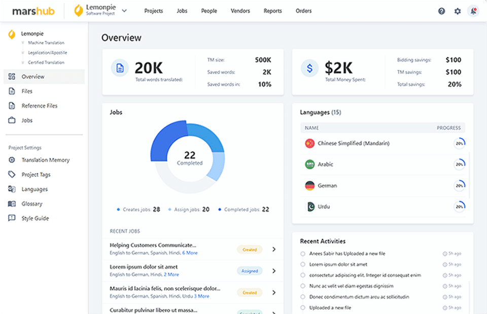 MarsHub screenshot