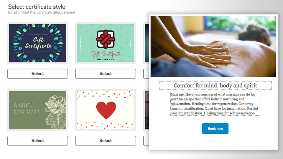 MassageBook screenshot 4