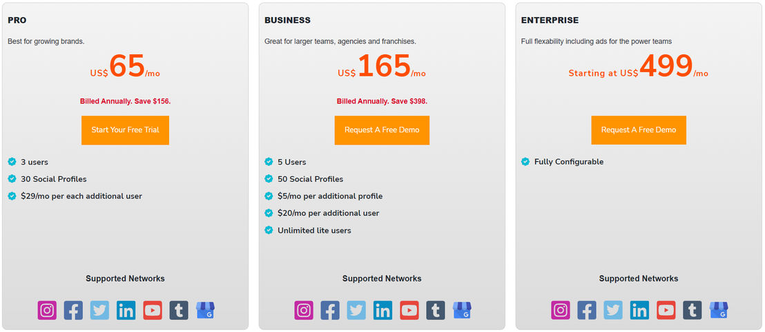 MavSocial pricing 1