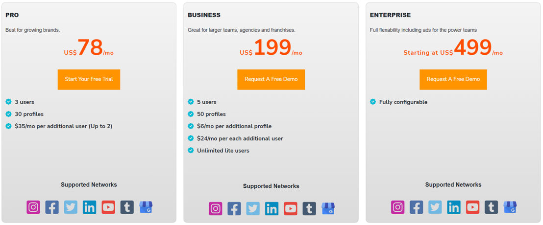MavSocial pricing 2