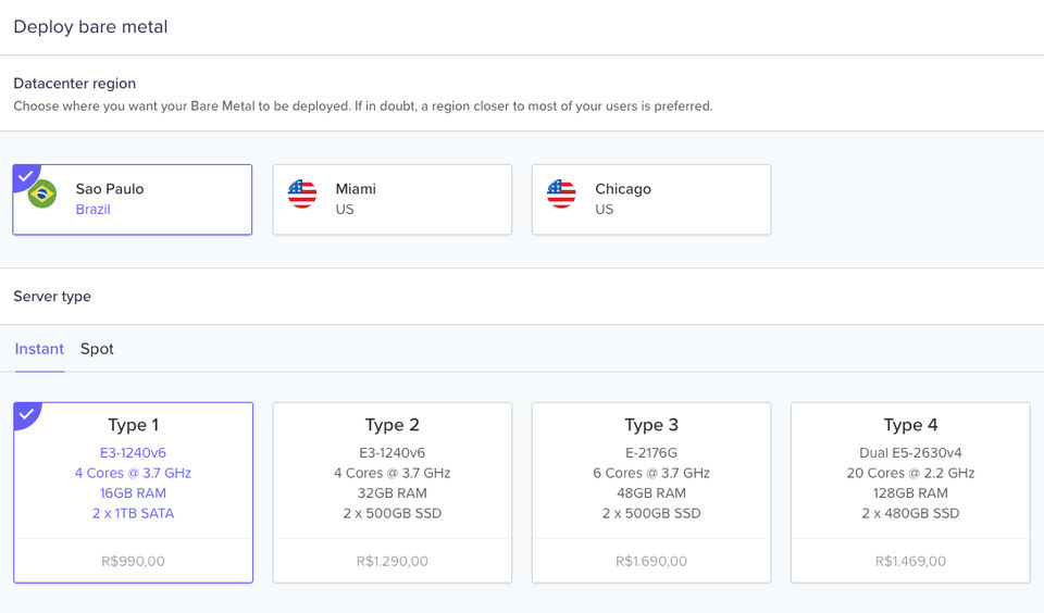 Maxihost screenshot 2
