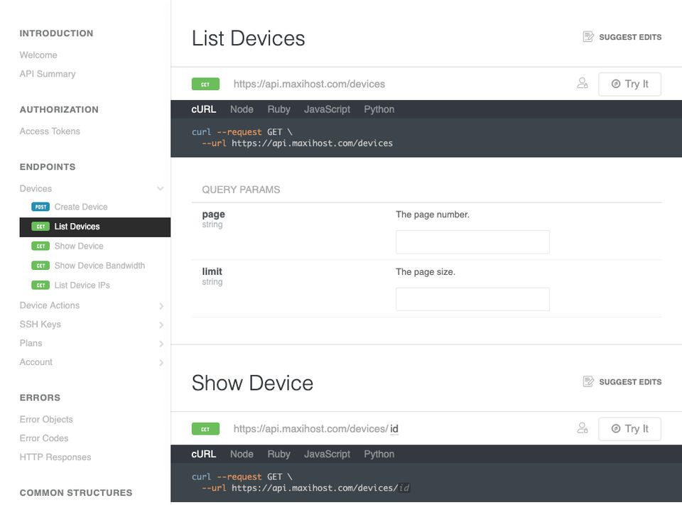 Maxihost screenshot 3