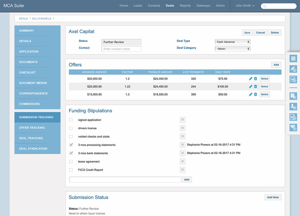 MCA Suite screenshot 1