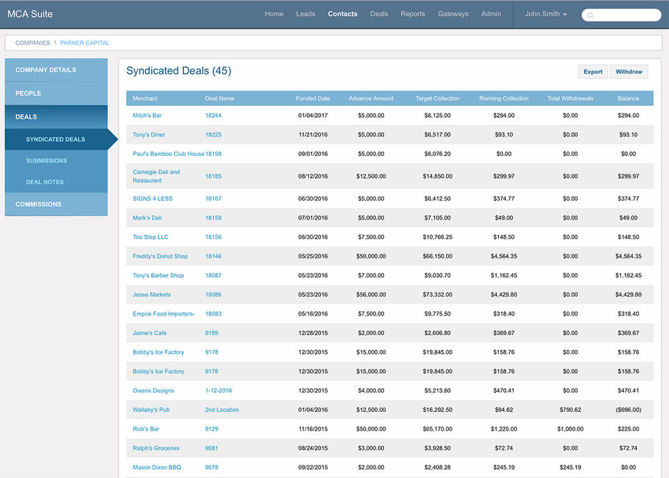 MCA Suite screenshot 4