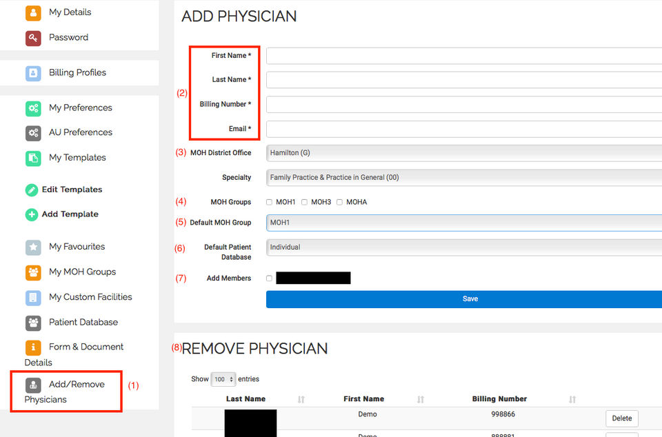 MDBilling.ca screenshot 2