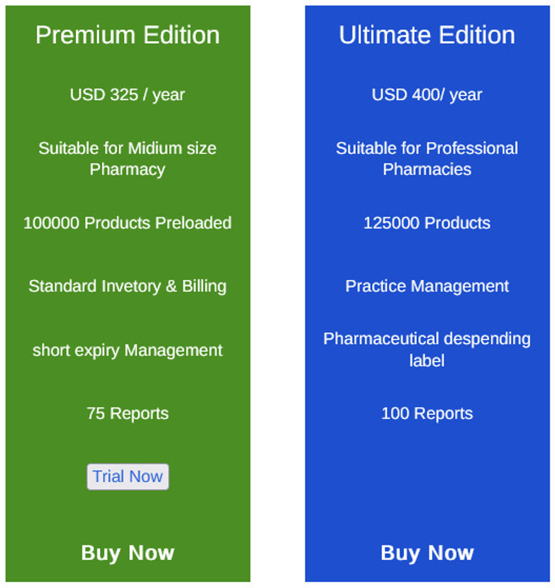 Medeil Plus pricing 1