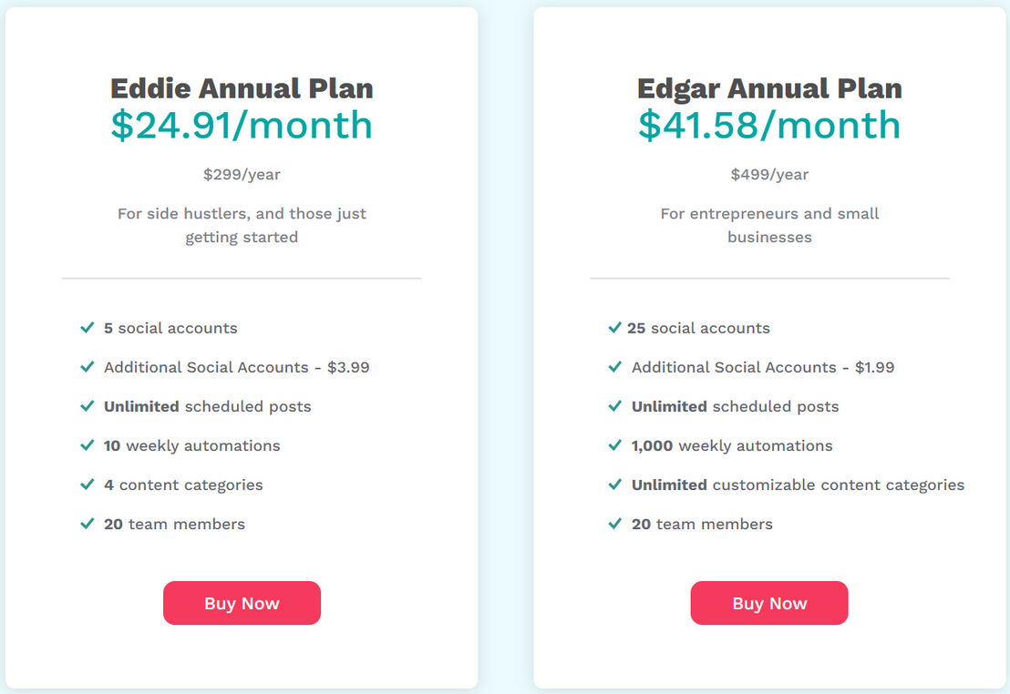 MeetEdgar pricing 1