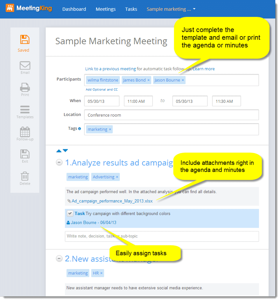 MeetingKing screenshot