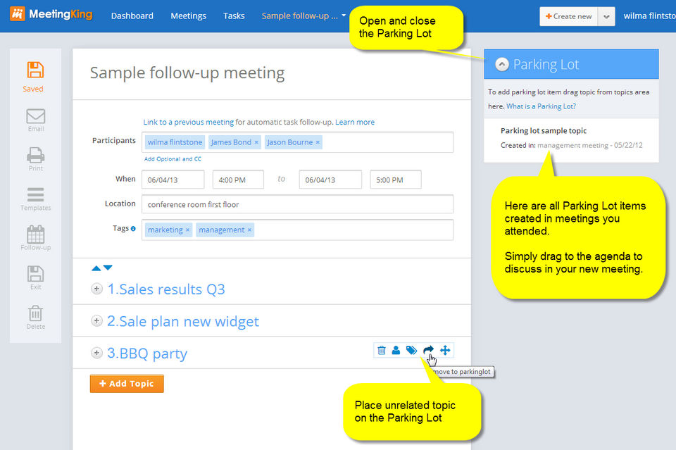 MeetingKing screenshot
