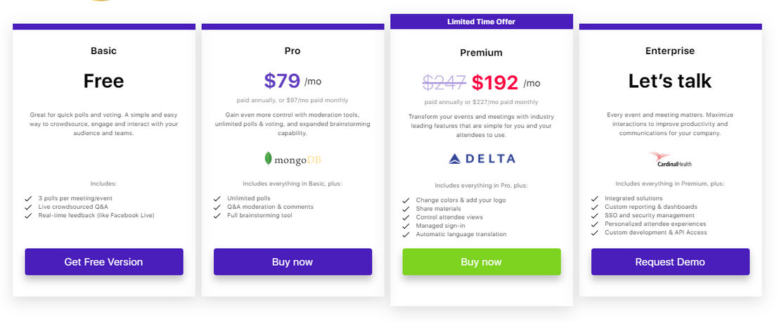 MeetingPulse pricing 1