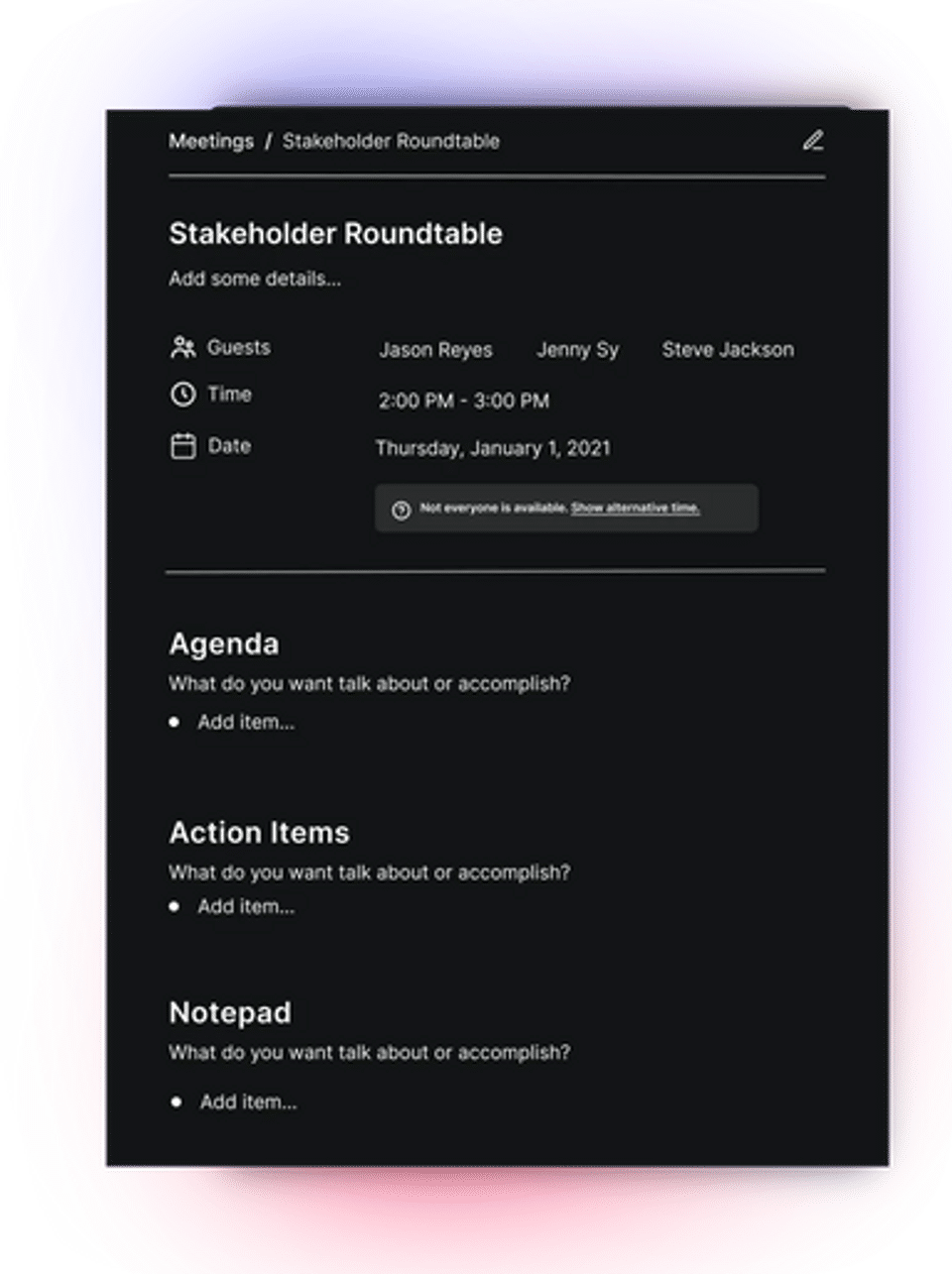 Meetkit screenshot 2