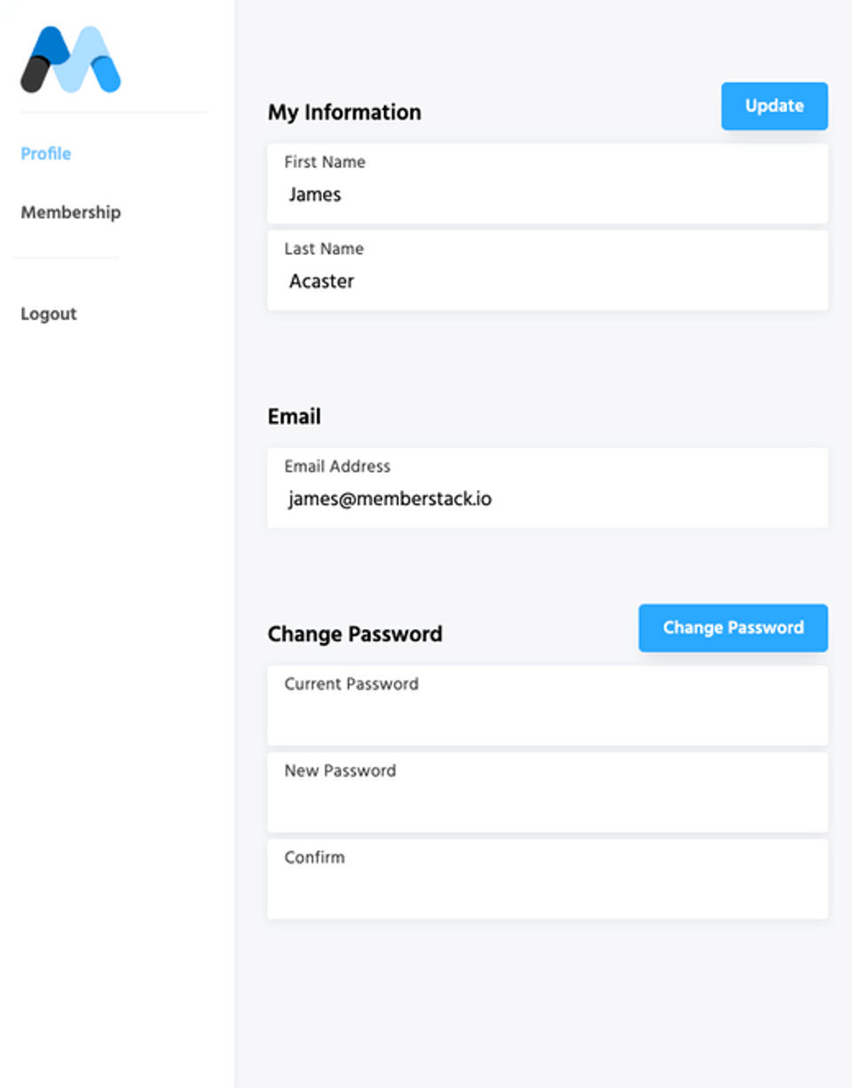 MemberStack screenshot 1