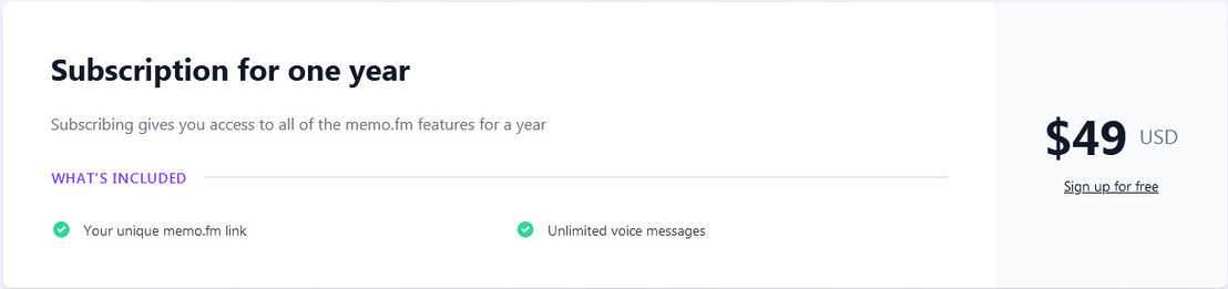 Memo.fm screenshot 1