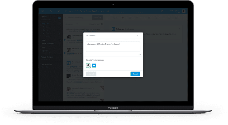 Mention screenshot 1