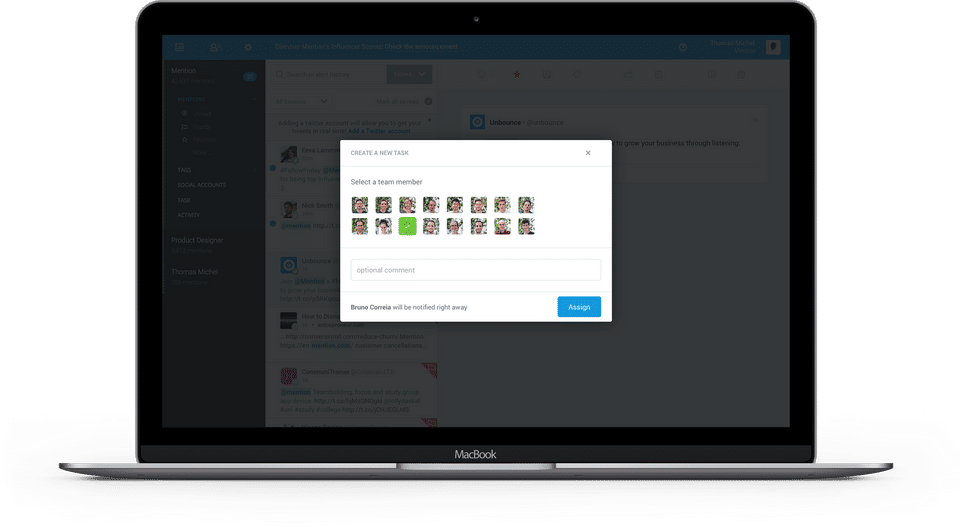 Mention screenshot 2