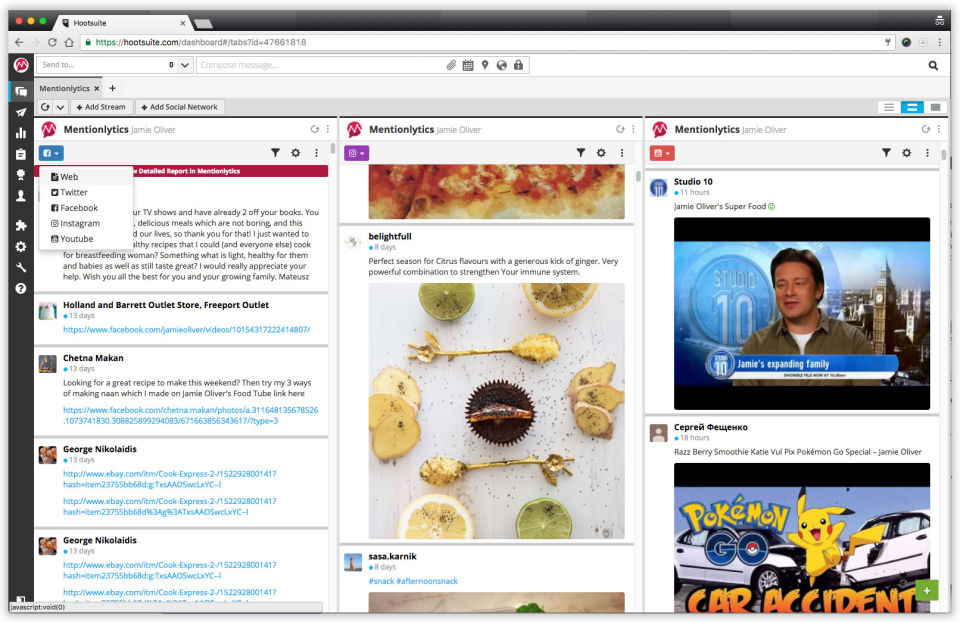 Mentionlytics screenshot 2