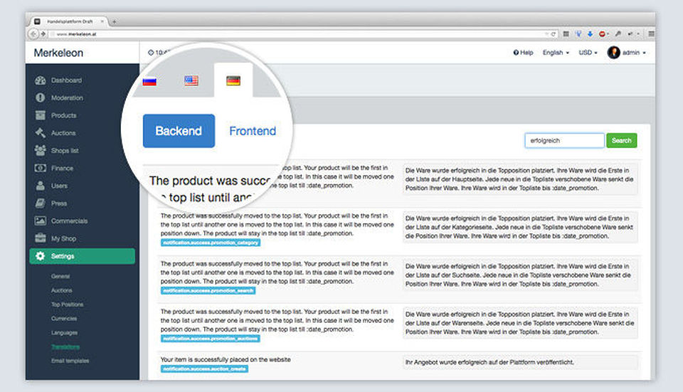 Merkeleon screenshot 1