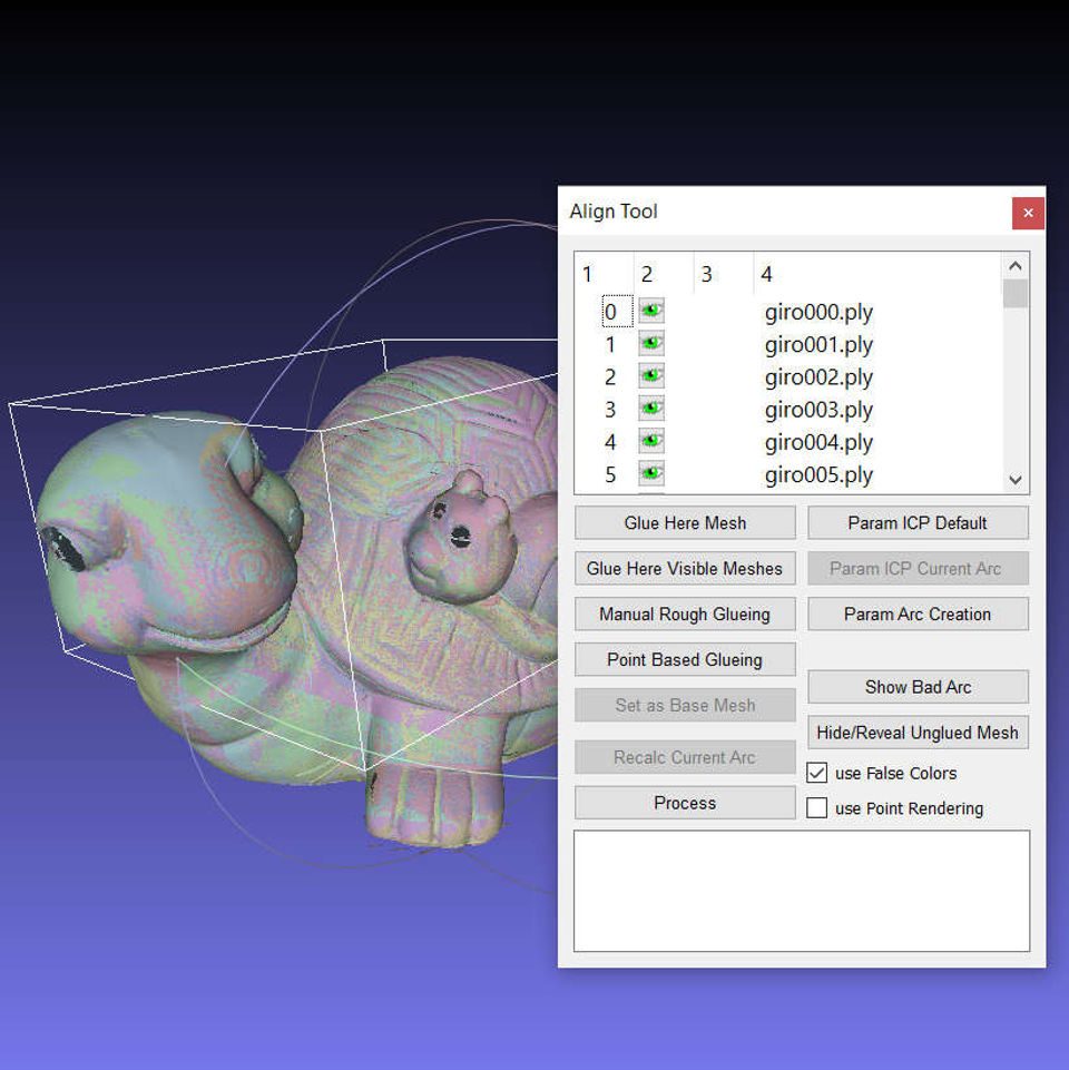 MeshLab screenshot 3