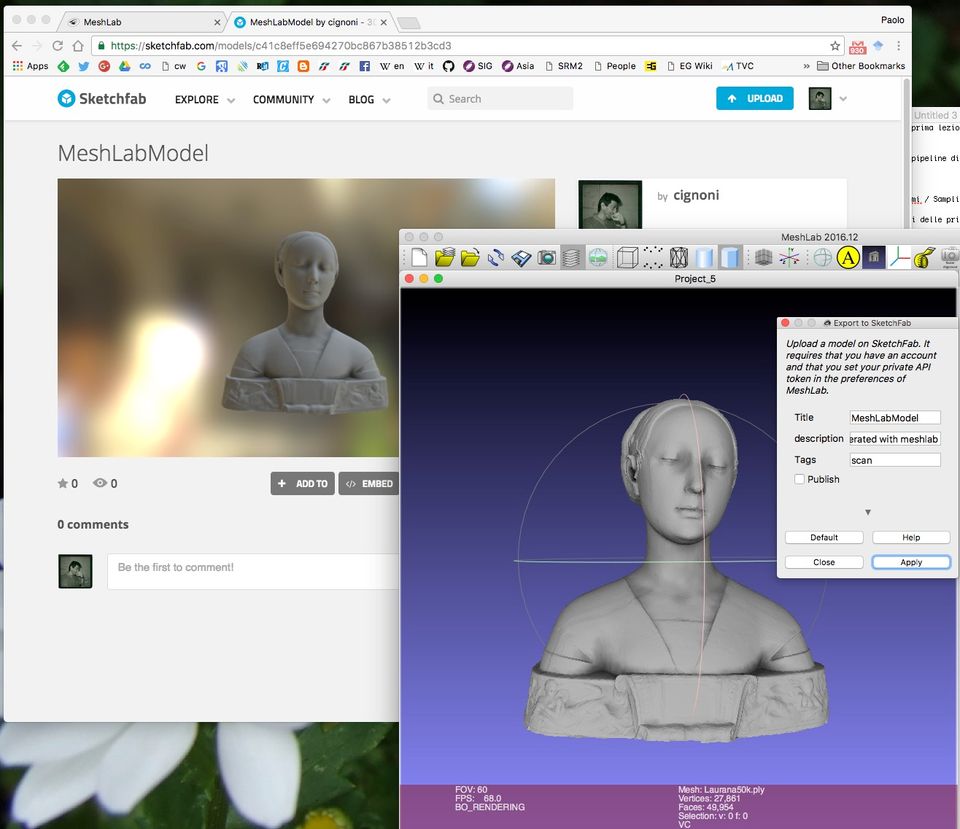 MeshLab screenshot 1