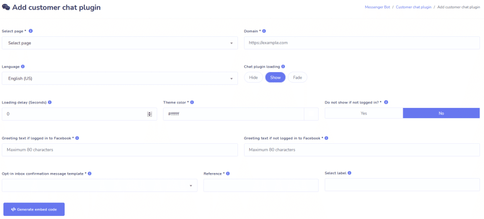 Messenger Bot screenshot 3