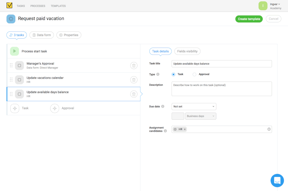Metatask screenshot 2