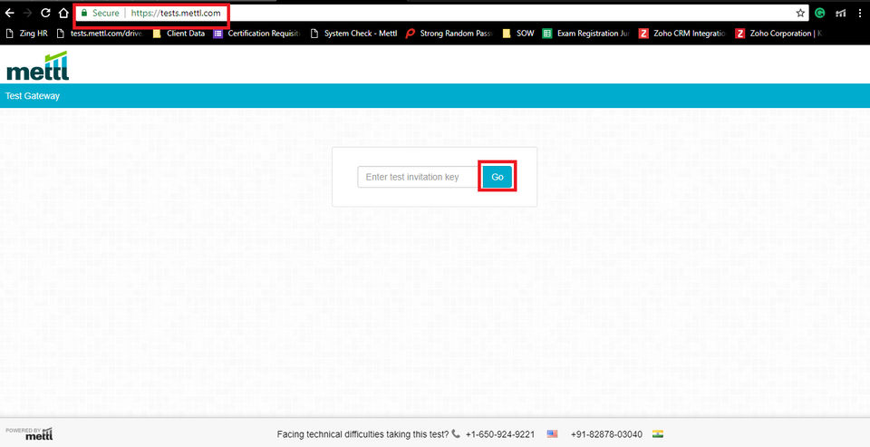 Mettl screenshot 1