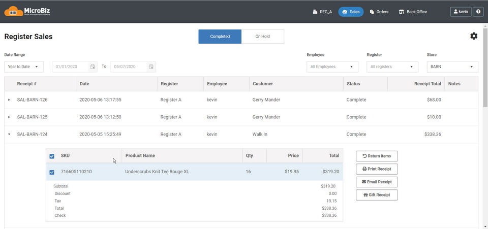 MicroBiz screenshot 3