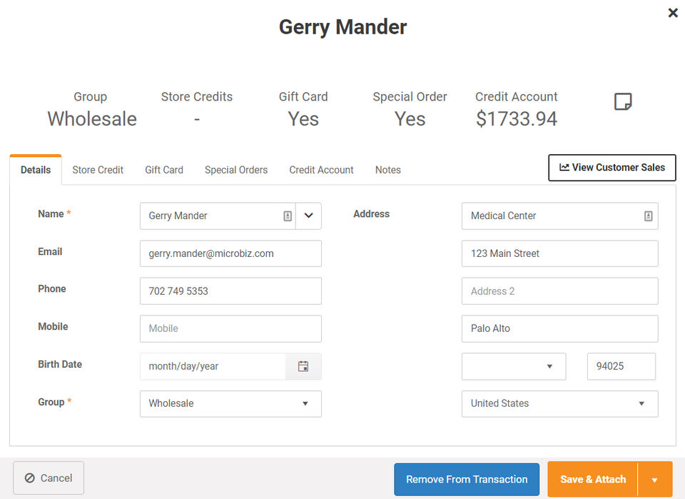 MicroBiz screenshot 4