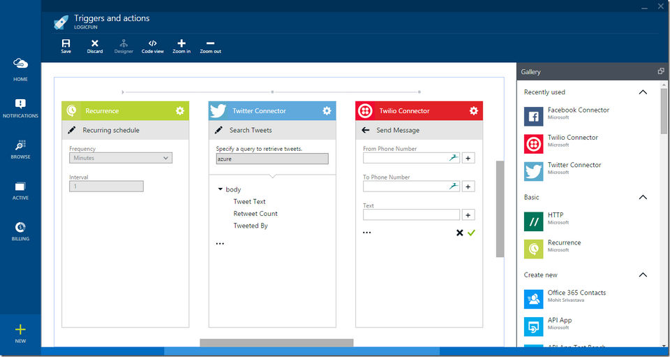 Microsoft Azure screenshot 1