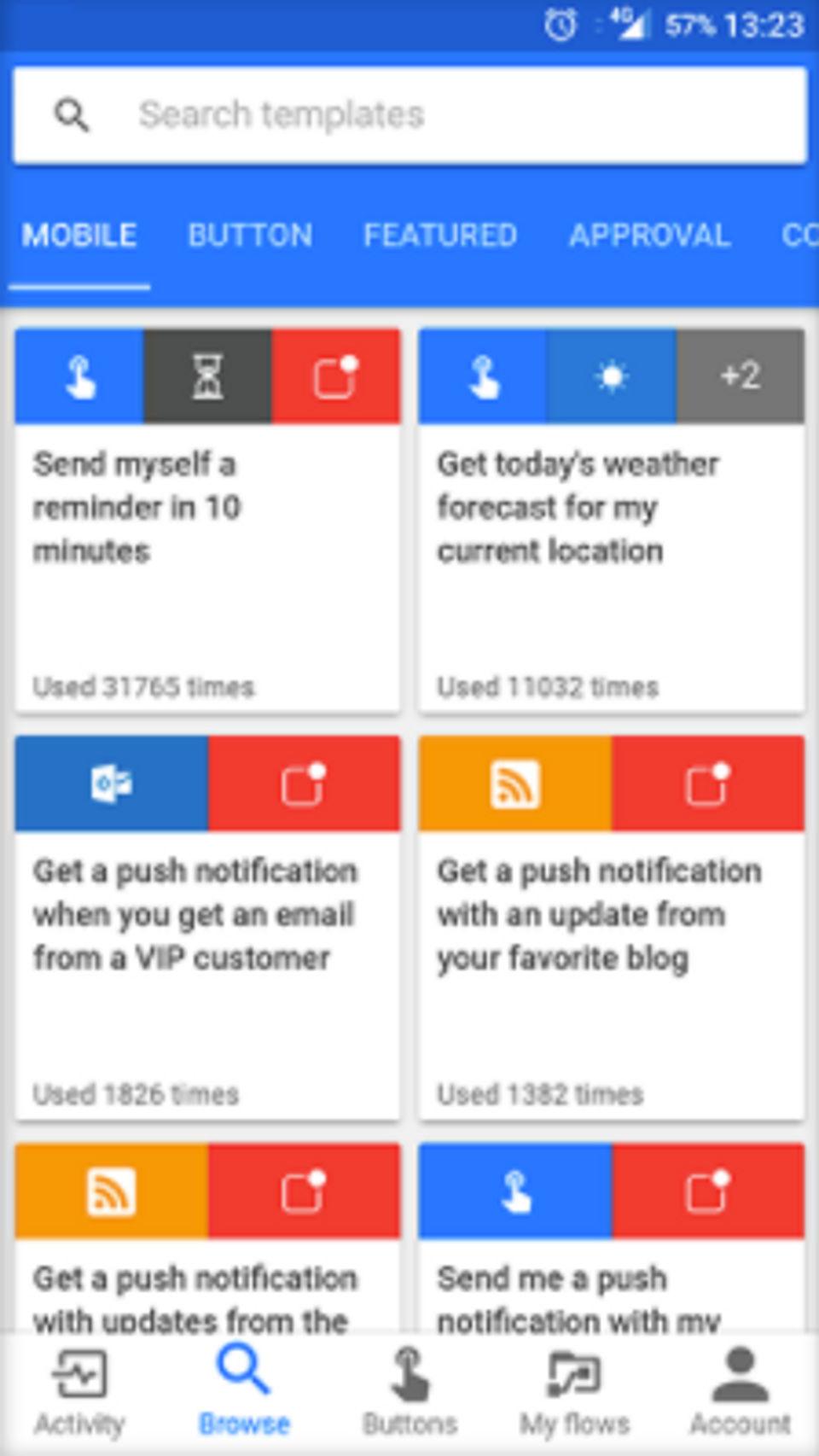 Microsoft Flow screenshot 3