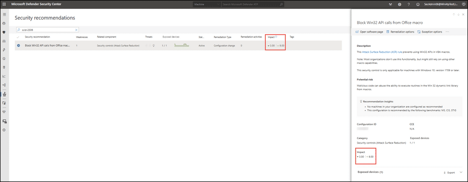 Microsoft Threat Vulnerability Management screenshot 4
