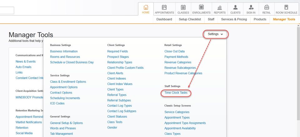 Mindbody screenshot 3