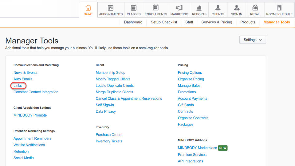 Mindbody screenshot 4